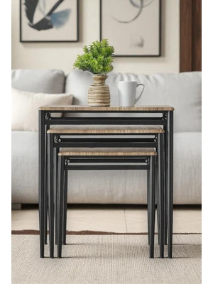 Mermer Görünümlü Sehpa